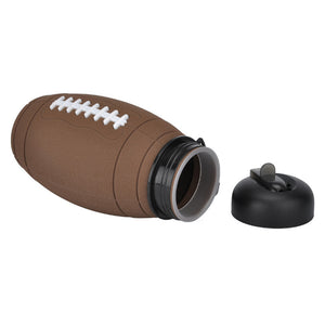 Collapsible Sports Water Bottle – Leak-Proof Reusable Silicone Football Bottle