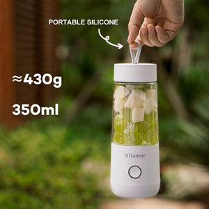 350ML Portable USB Blender – Rechargeable Smoothie & Juice Maker