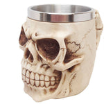 400ML 3D Skull Mug – Stainless Steel Creative Coffee & Tea Cup