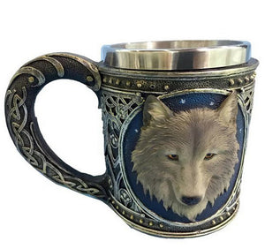 400ML 3D Skull Mug – Stainless Steel Creative Coffee & Tea Cup
