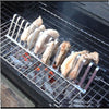 Stainless Steel BBQ Rib Rack – Grill & Oven Smoking Meat Stand 31CM