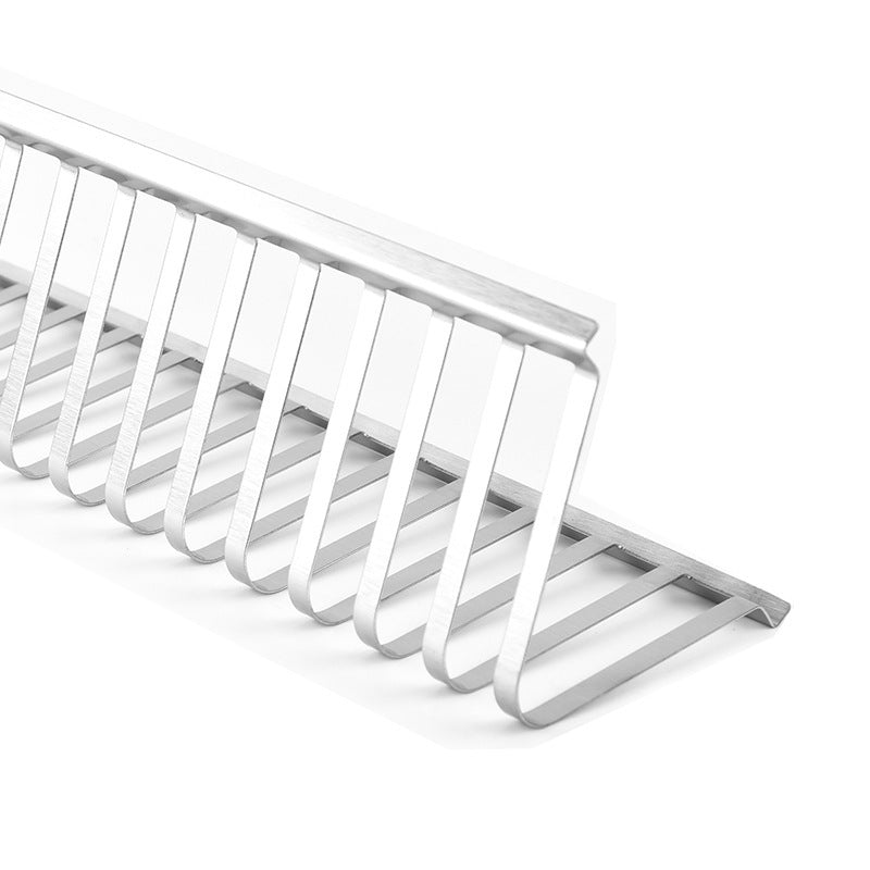 Stainless Steel BBQ Rib Rack – Grill & Oven Smoking Meat Stand 31CM