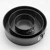 3PCS Non-Stick Round Cake Mold Set – Carbon Steel Baking Pan Tray