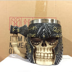 400ML 3D Skull Mug – Stainless Steel Creative Coffee & Tea Cup