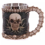 400ML 3D Skull Mug – Stainless Steel Creative Coffee & Tea Cup