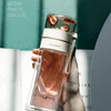 Glass Tea Infuser Bottle – Double Wall Leak-Proof Water Bottle 450ML