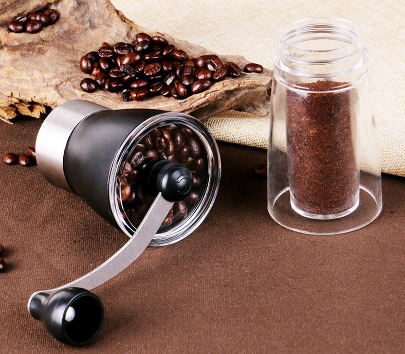 Hand Coffee Grinder – Manual Coffee & Pepper Mill for Home Brewing