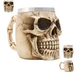 400ML 3D Skull Mug – Stainless Steel Creative Coffee & Tea Cup