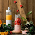 350ML Portable USB Blender – Rechargeable Smoothie & Juice Maker