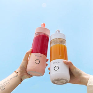 350ML Portable USB Blender – Rechargeable Smoothie & Juice Maker