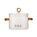 Borosilicate Glass Pot – Household Heat-Resistant Glass Cooking Pot 1.5L