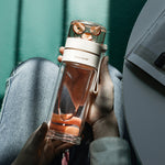 Glass Tea Infuser Bottle – Double Wall Leak-Proof Water Bottle 450ML